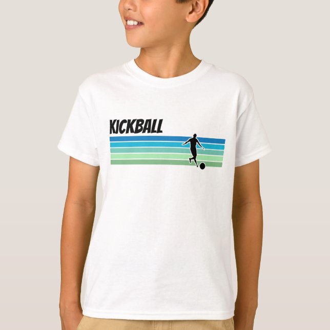 Retro Kickball T-Shirt (Vorderseite)