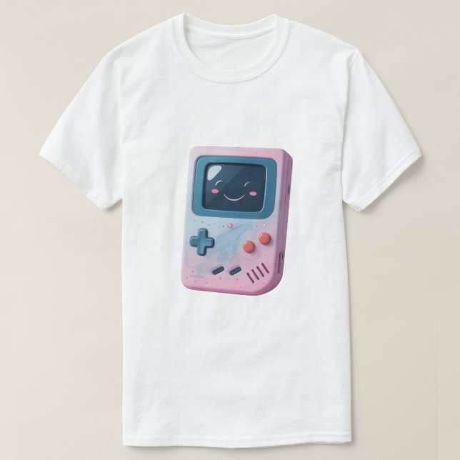 Retro Kids Gaming Console T-Shirt (Design vorne)