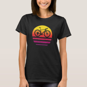 Retro-Kieselradfahrer Vintage-Gravur Kieselrad T-Shirt