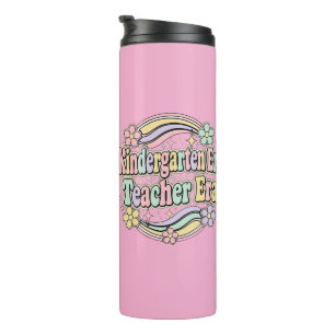 Retro-Kindergarten-Lehrer-Reise-Tumbler Thermosbecher
