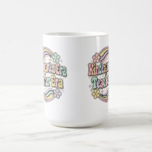 Retro-Kindergarten-Lehrer-Tasse