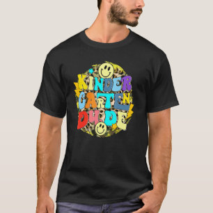 Retro Kindergarten Typ glücklich wieder zurück zur T-Shirt