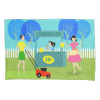 Retro-Kinderlemonade-Standpillowcase
