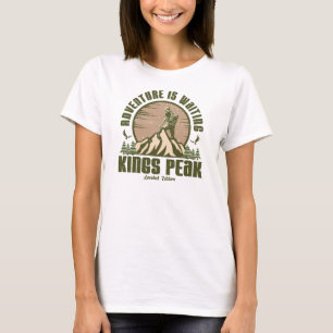 Retro Kings Peak Wanderung T-Shirt