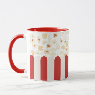 Retro-Kino mit Popcorn Tasse