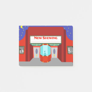 Retro-Kino Post-It-Notes Post-it Klebezettel