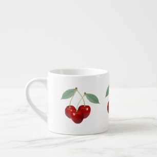 Retro-Kirschen-Spezialtasse Espressotasse