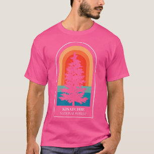 Retro Kisatchie National Forest Louisiana Wandern T-Shirt