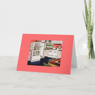 Retro Kitchen Karte
