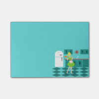 Retro Kitchen Post-It - Notizen
