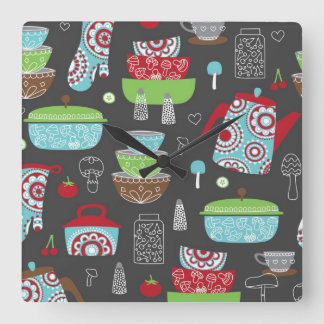 Retro Kitchen Wand Uhr