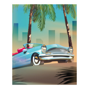 Retro-Klassiker Auto Fotodruck