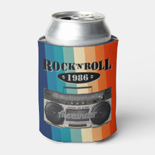 Retro-Klassiker Boom Box Rock n Roll Musik vintage Dosenkühler