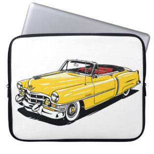 Retro Klassiker Cabrio Seiten PopArt Laptopschutzhülle
