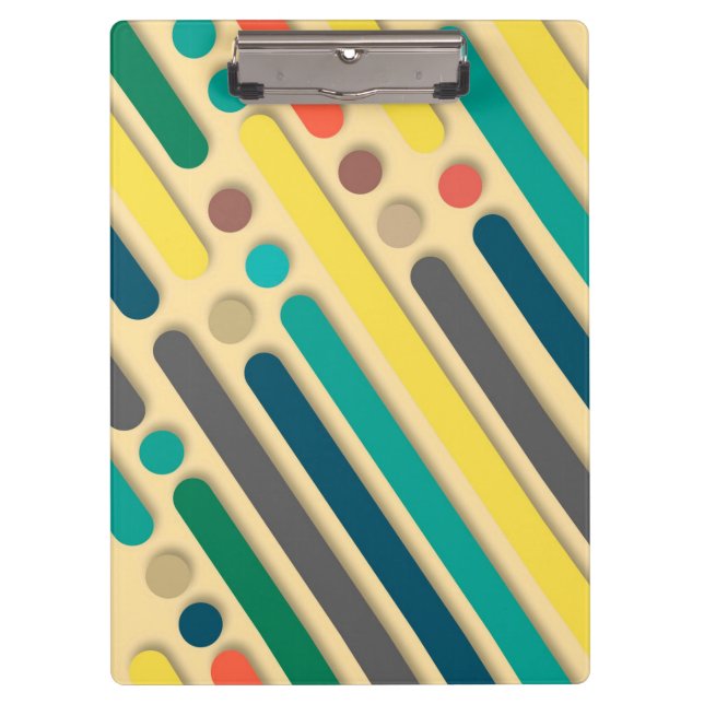 Retro Klemmbrett (Vorderseite)