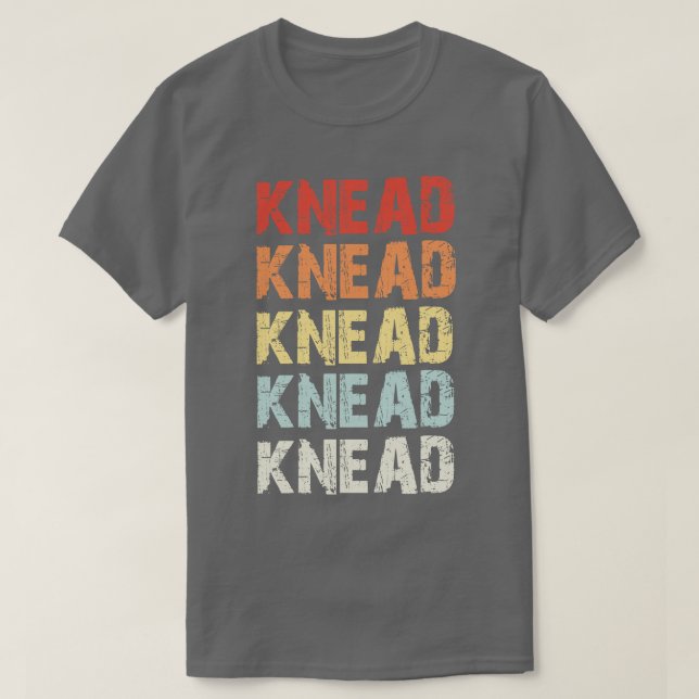 Retro Knead T-Shirt (Design vorne)