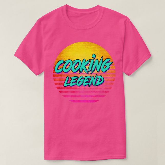 Retro-Kochgeschenk T-Shirt (Design vorne)