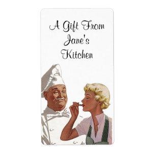 Retro Kochs-Aufkleber-Aufkleber-Geschenke von der