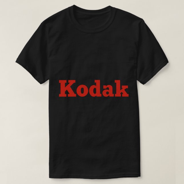 Retro Kodak Logo Text Only Classic T-Shirt (Design vorne)