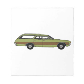 Retro-Kombi Notizblock