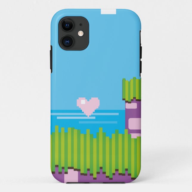 Retro-Konsole Spiel Case-Mate iPhone Hülle (Rückseite)
