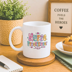Retro Krankenpfleger-Praktikerin Kaffeetasse