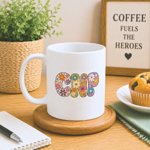 Retro Krankenpfleger-Praktikerin Kaffeetasse