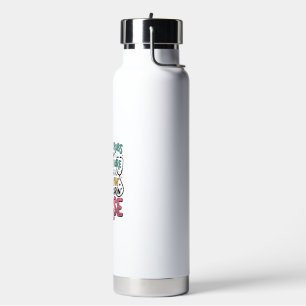Retro-Krankenschwester-Schurweste Temperatur Leben Trinkflasche