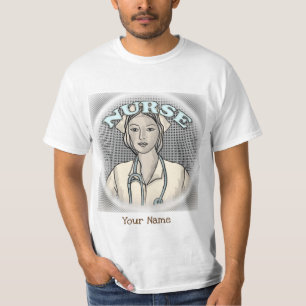 Retro-Krankenschwester T-Shirt
