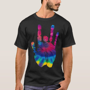 Retro Krawatte Die Jerry Garcia Hand T-Shirt