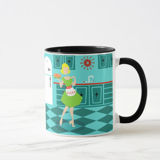 Retro Küchen-Tasse Tasse (Rechts)