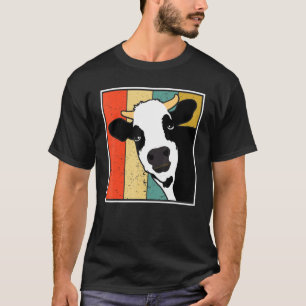 Retro-Kuhfarm-Tier T-Shirt