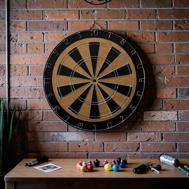 Retro kundenspezifisches Veloursleder Dartscheibe (Von Creator hochgeladen)