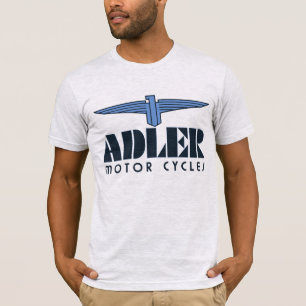 Retro Kunst-Deko Adler Motorradlogo-Adlerflügel T-Shirt