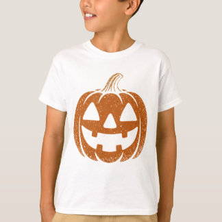 Retro-Kürbis-Gesicht-Shirt – 90er Halloween-Vibes T-Shirt