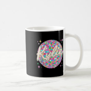 Retro Kylie Vorname I Liebe Kylie Personalisiert D Kaffeetasse