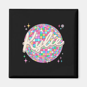 Retro Kylie Vorname I Liebe Kylie Personalisiert D Magnet