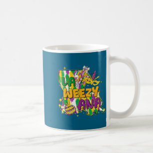 Retro La Weezy Ana Frohe Mardi Gras Louisiana Neu  Kaffeetasse