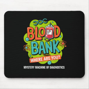 Retro Labrador Week 2025 Blood Bank Team Mls Mlt L Mousepad