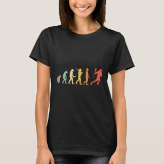 Retro Lacrosse Evolution Geschenk für Lacrosse Spi T-Shirt