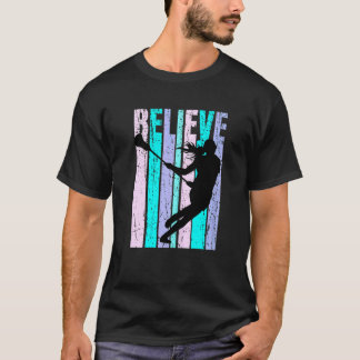 Retro Lacrosse Queen Coach Plays Lehrerin Anleitun T-Shirt