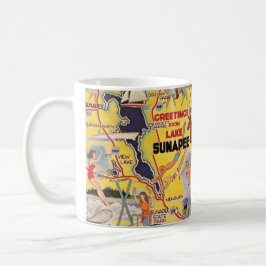 Retro Lake Sunapee NH Kaffeetasse