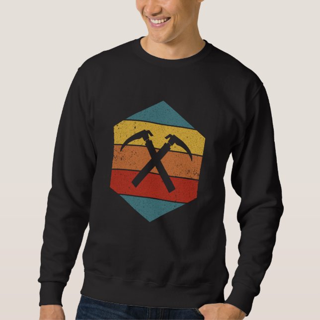 Retro Laryngoscope Vintage Anesthesiology Anesthes Sweatshirt (Vorderseite)