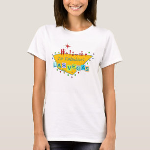 Retro Las- Vegaszeichen-Baby - Puppe T - Shirt