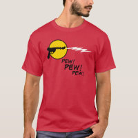 Retro-Laserwaffen-Sci-Fi-Alien-Shirt