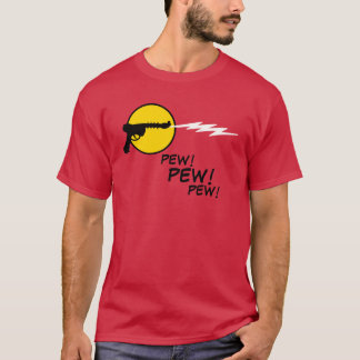 Retro-Laserwaffen-Sci-Fi-Alien-Shirt T-Shirt