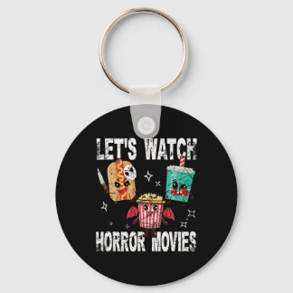 Retro Lasse Horror Filme Niedlich Halloween Cos an Schlüsselanhänger