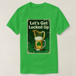 Retro Lasst uns Glück haben T-Shirt
