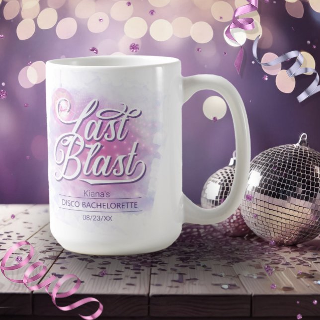 Retro Last Blast Disco Bachelorette ID928 Kaffeetasse (Von Creator hochgeladen)