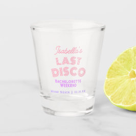 Retro Last Disco Gastgeschenk Schnapsglas